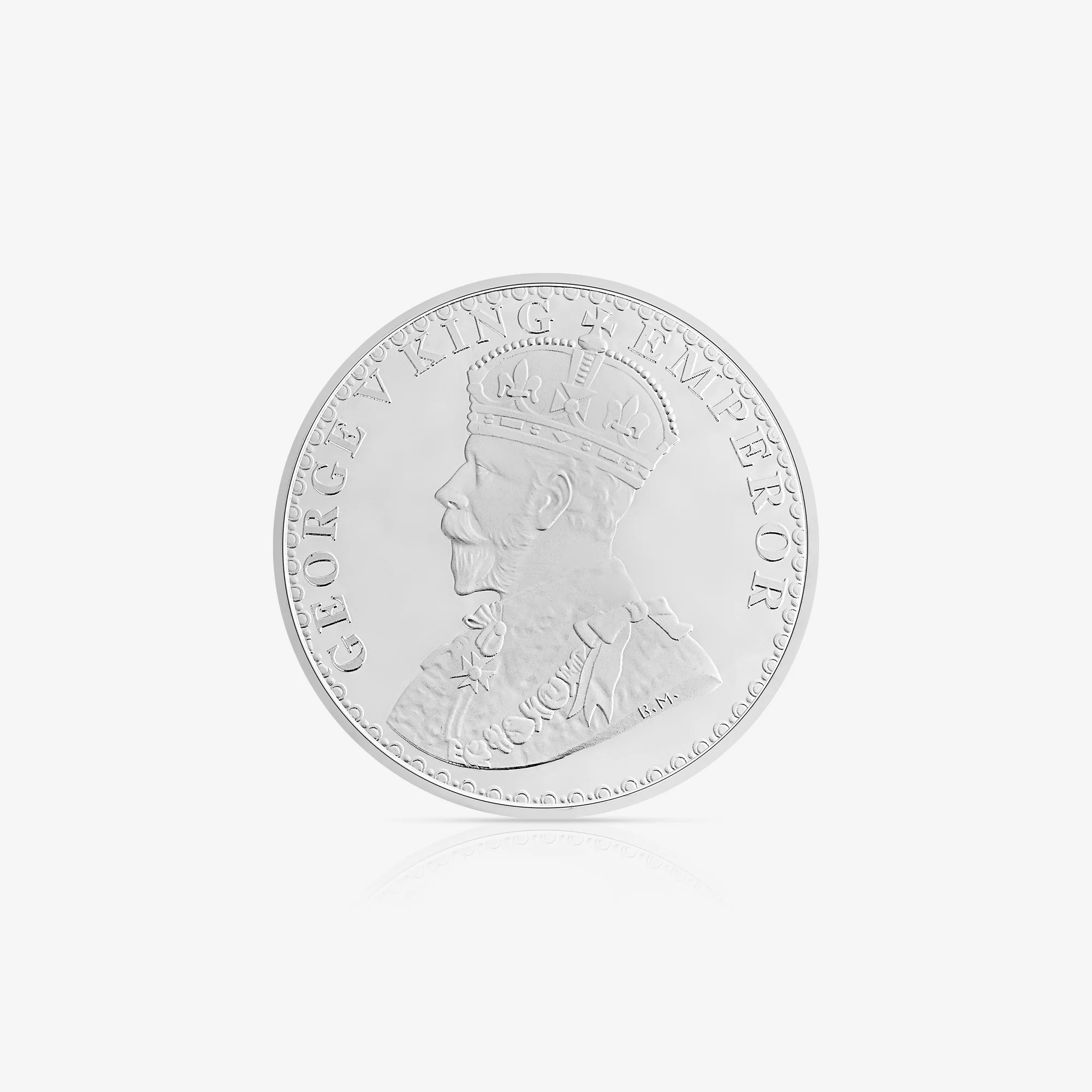 20g George V King Emperor Pure 999 Silver Coin