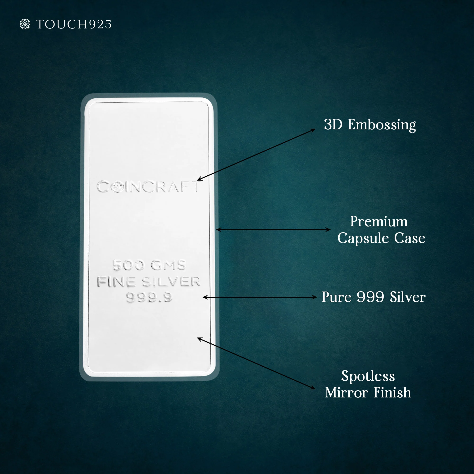500g Banyan Tree 999 Pure Silver Bar - Image 4