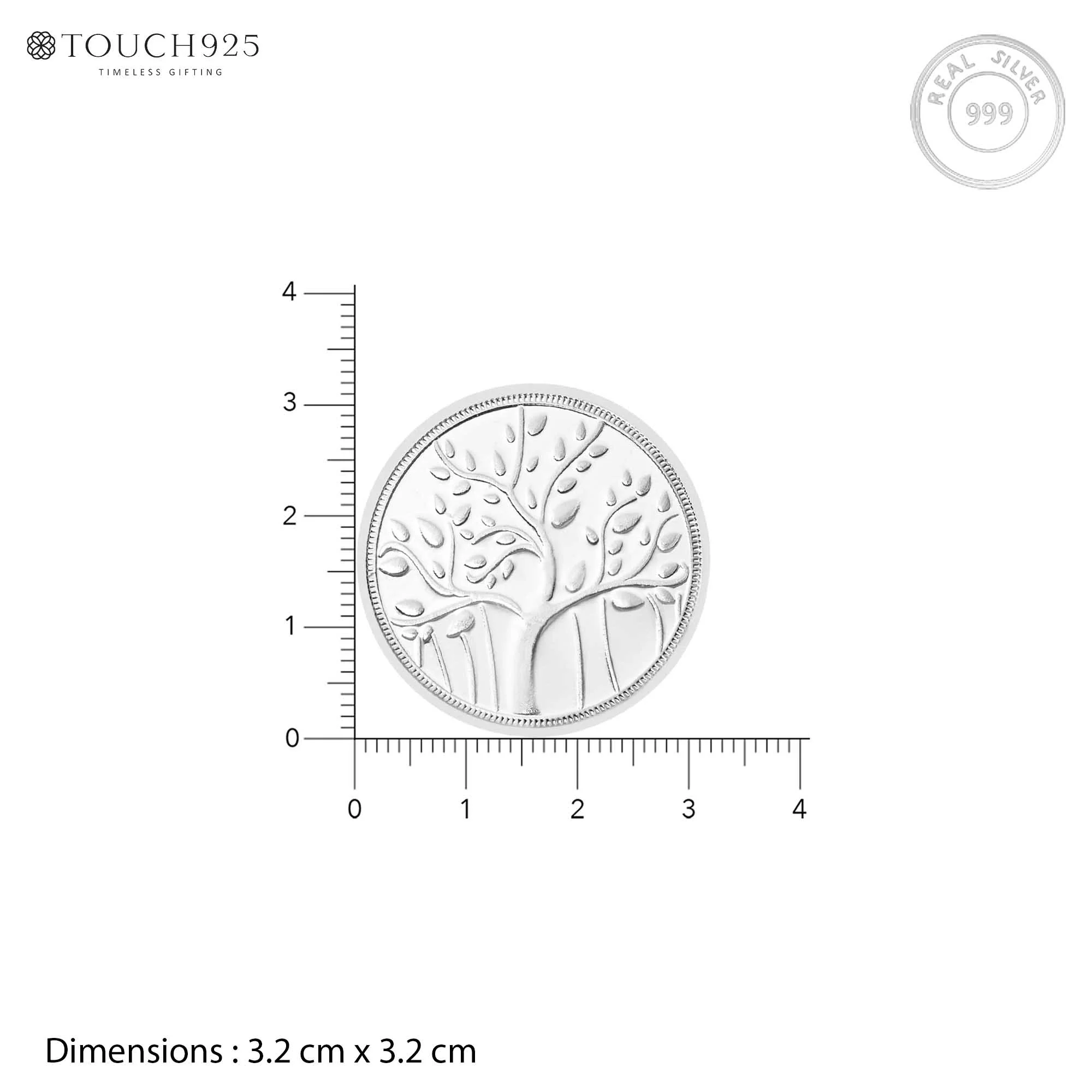 10g Banyan Tree 999 Silver Coin - Image 6