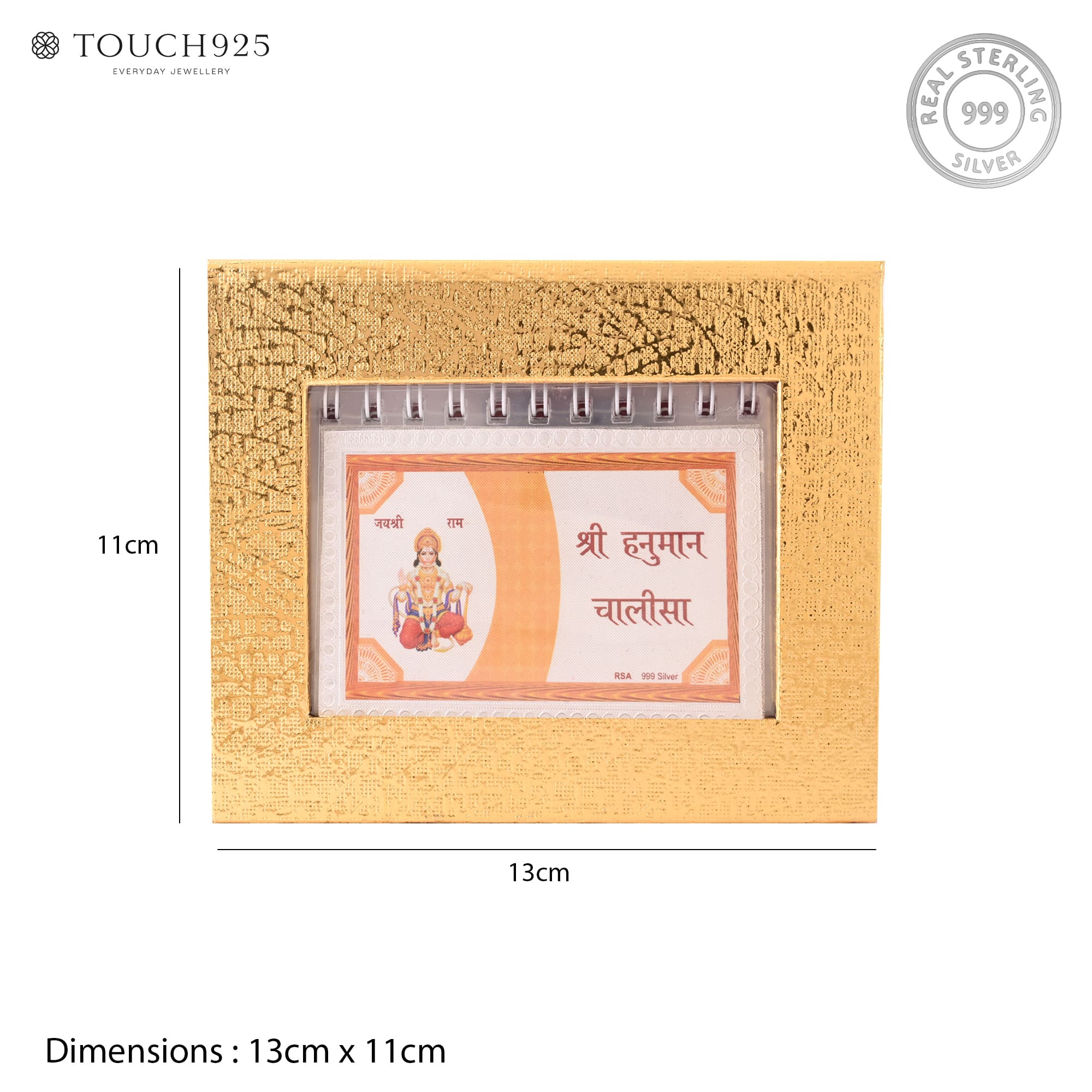 999 Silver Hanuman Chalisa - Image 4