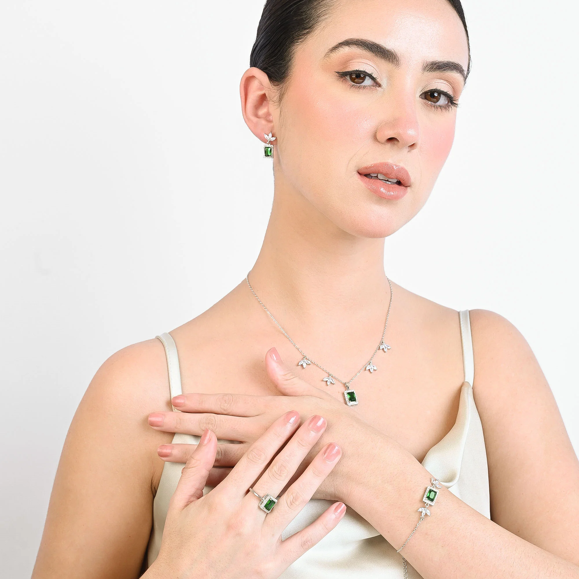 Aurora Gemstone Jewellery Set