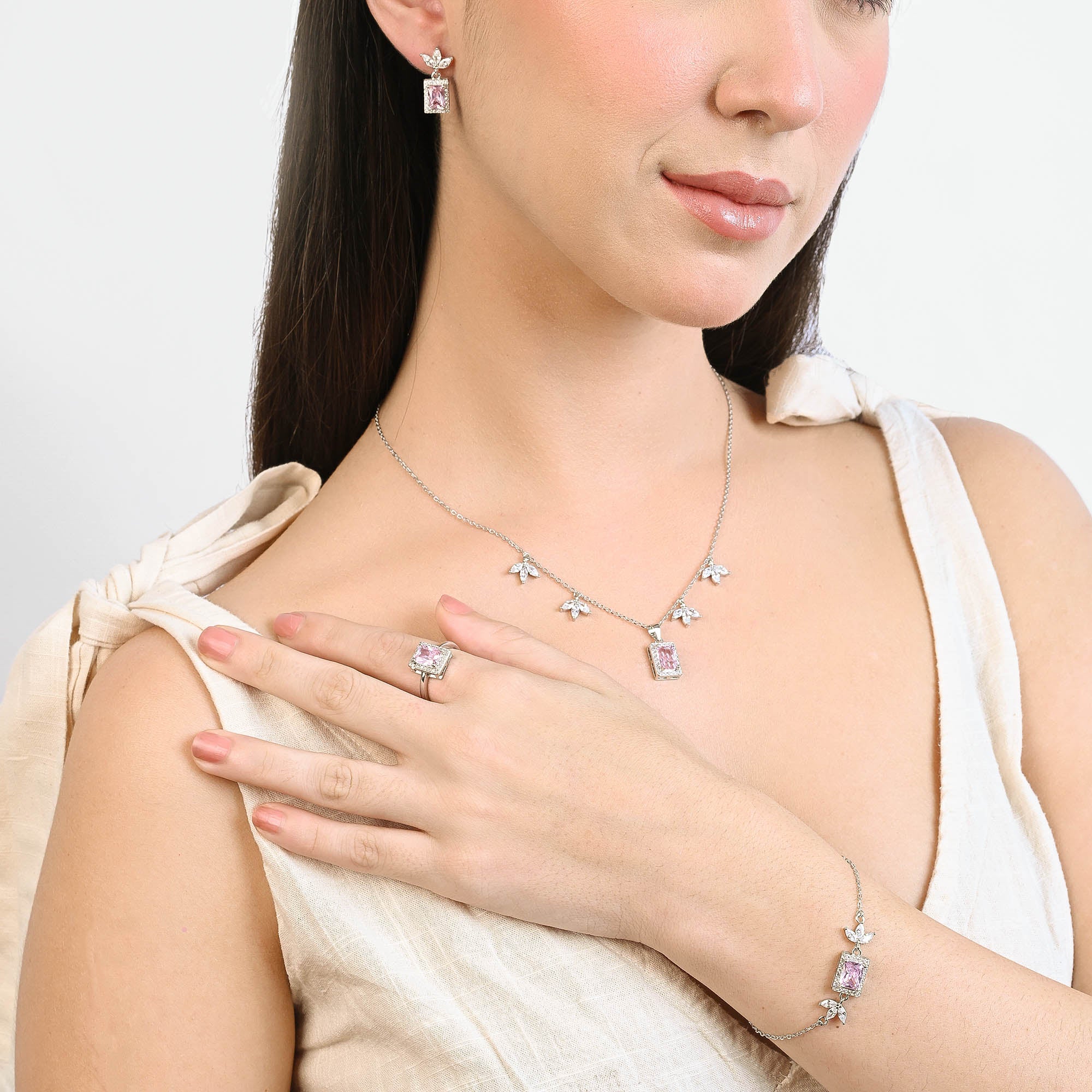 Aurora Gemstone Jewellery Set - Image 25