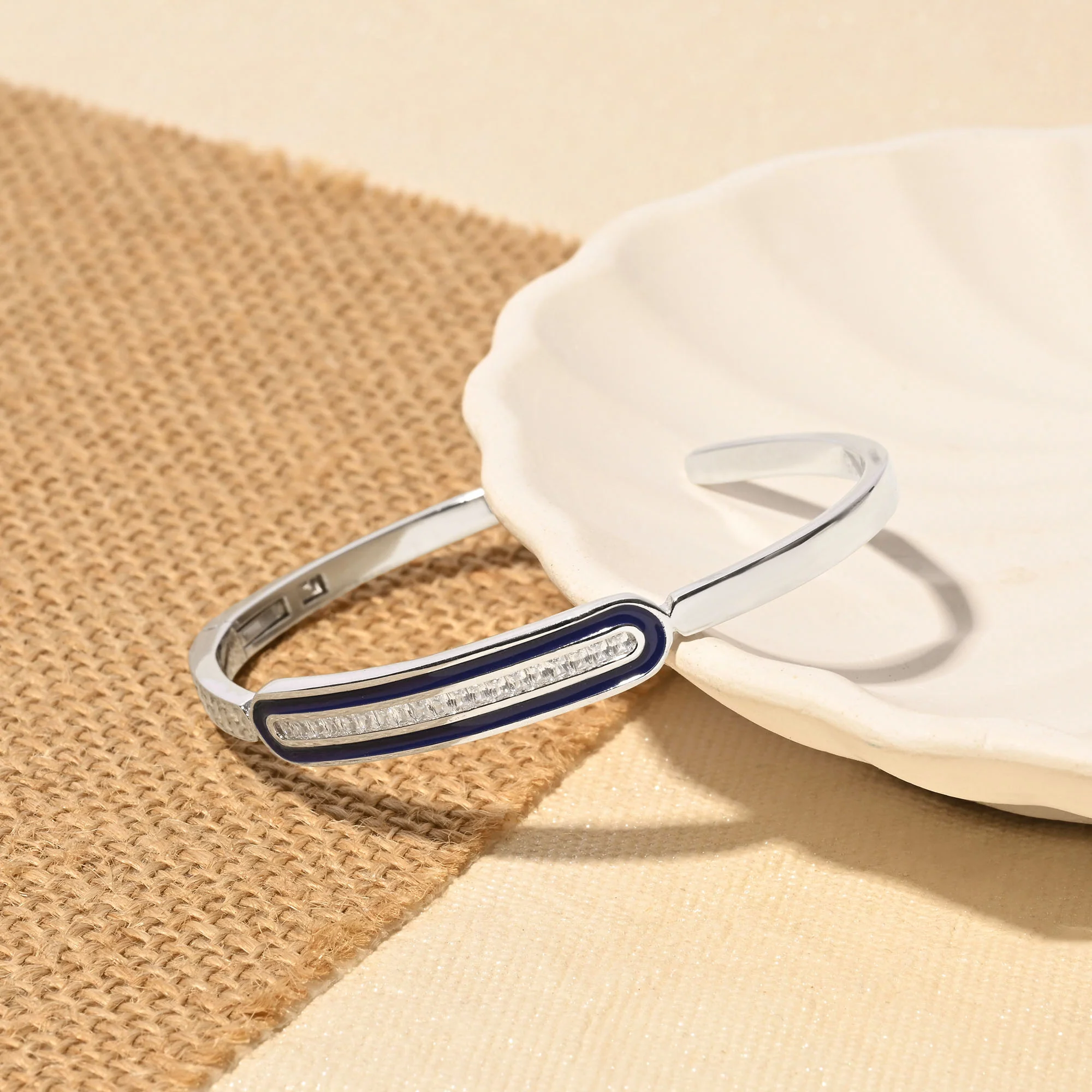 Azure Beam Silver Kada - Image 9