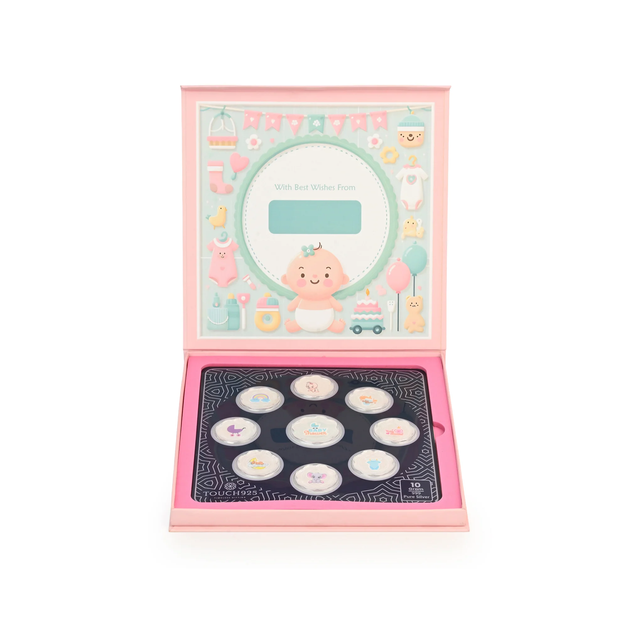 Baby Shower 999 Silver Coin Box (9 Coins) - Image 4