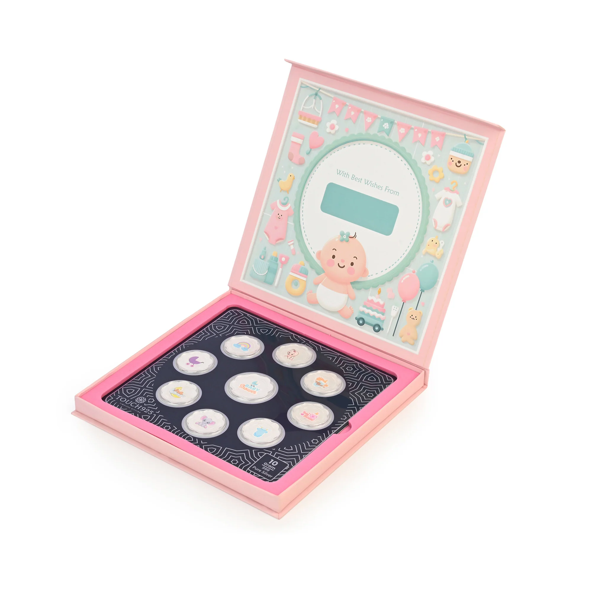 Baby Shower 999 Silver Coin Box (9 Coins) - Image 7