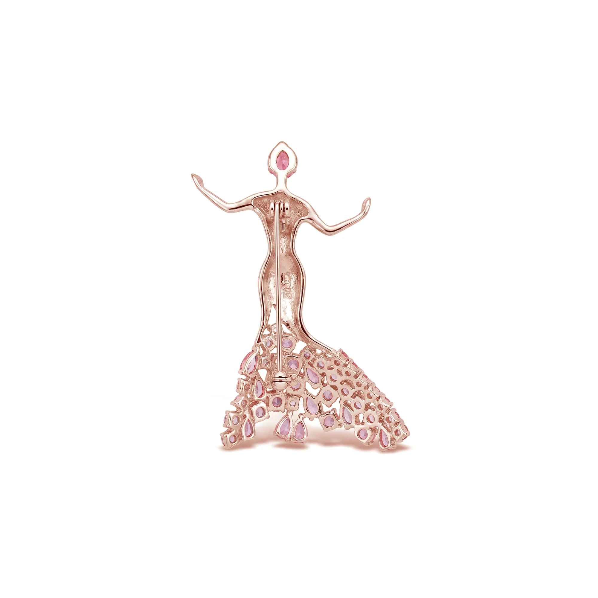 Ballerina Silver Brooch - Image 5