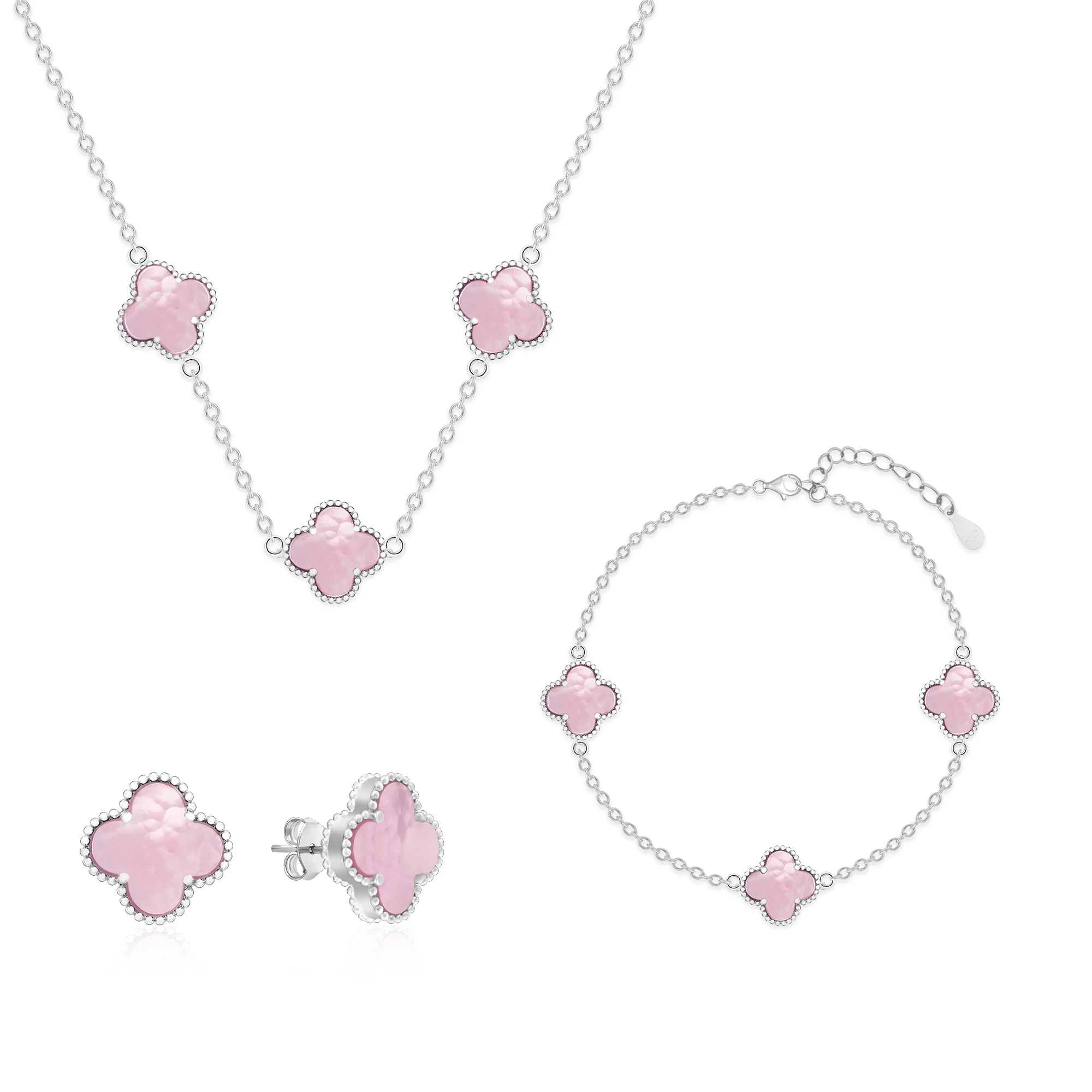 Clover Charm Jewellery Set - Image 11