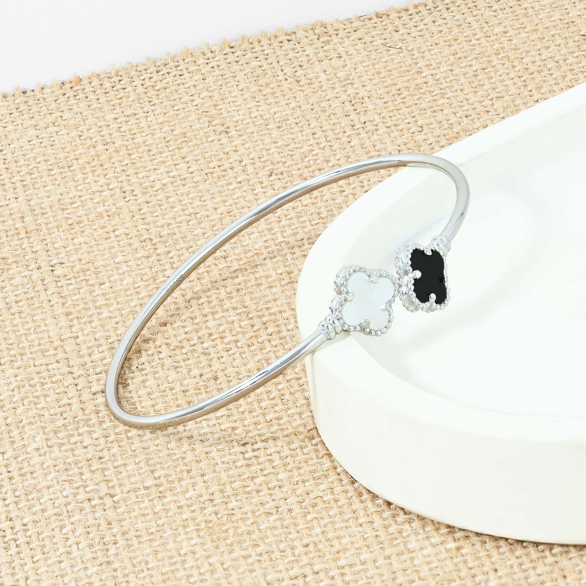 Clover Muse Silver Kada - Image 8