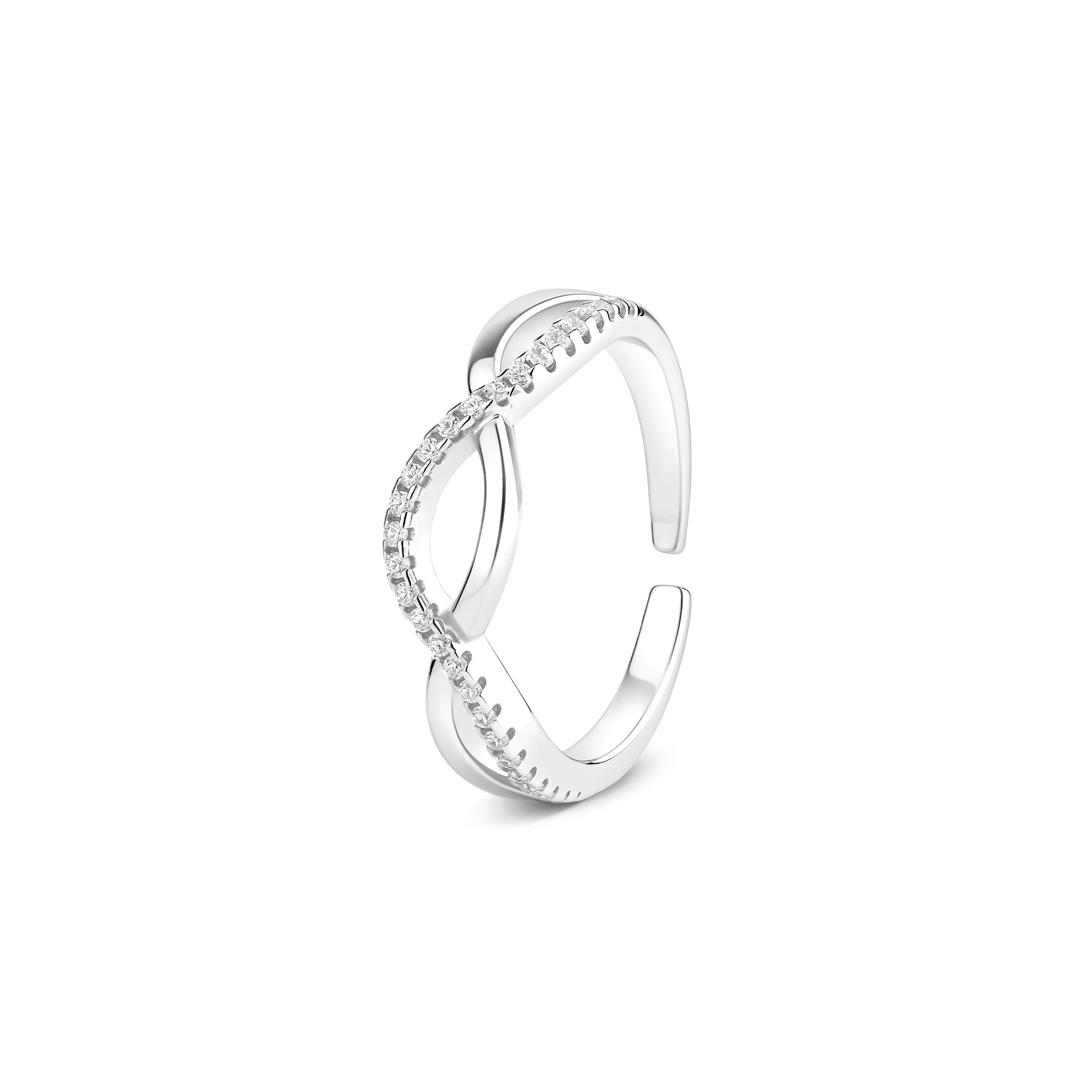 CZ Stones Infinity Toe Ring - Image 5