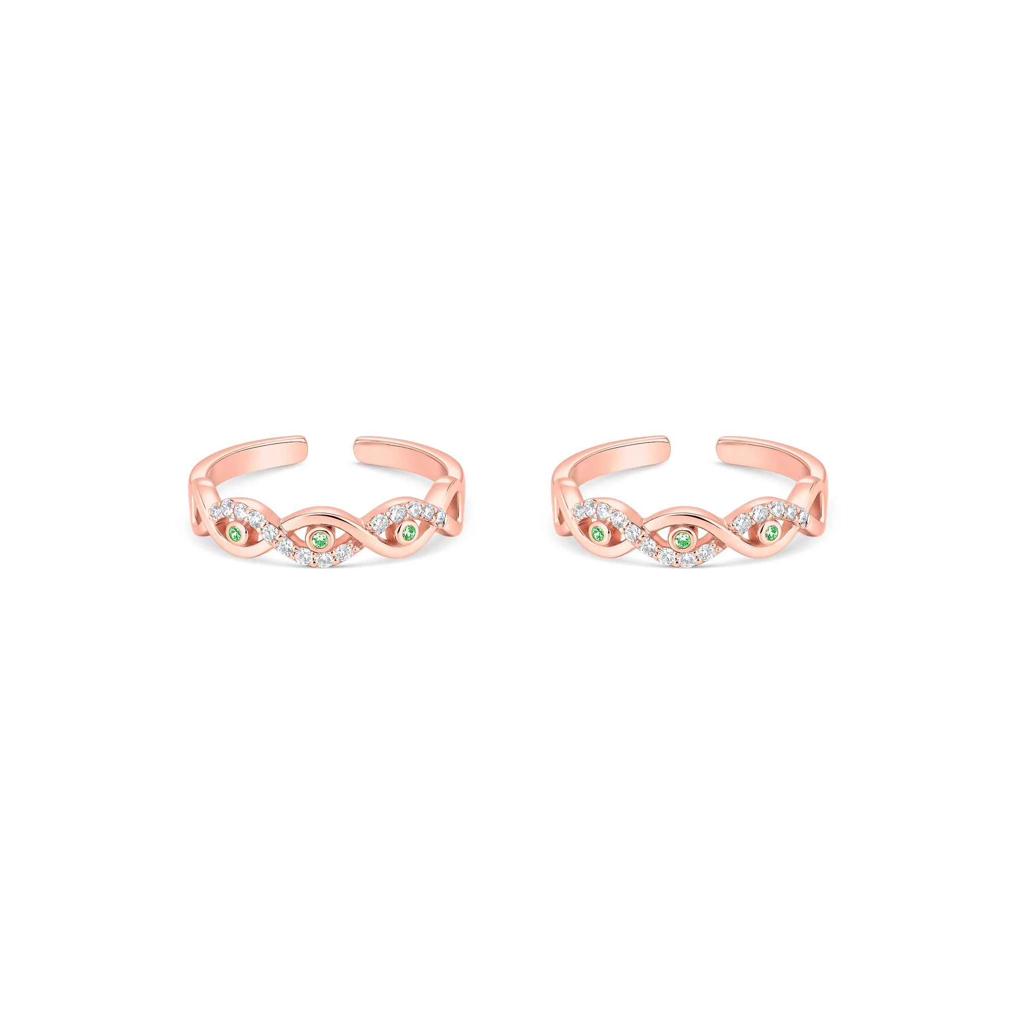 Elenza Silver Toe Ring - Image 7