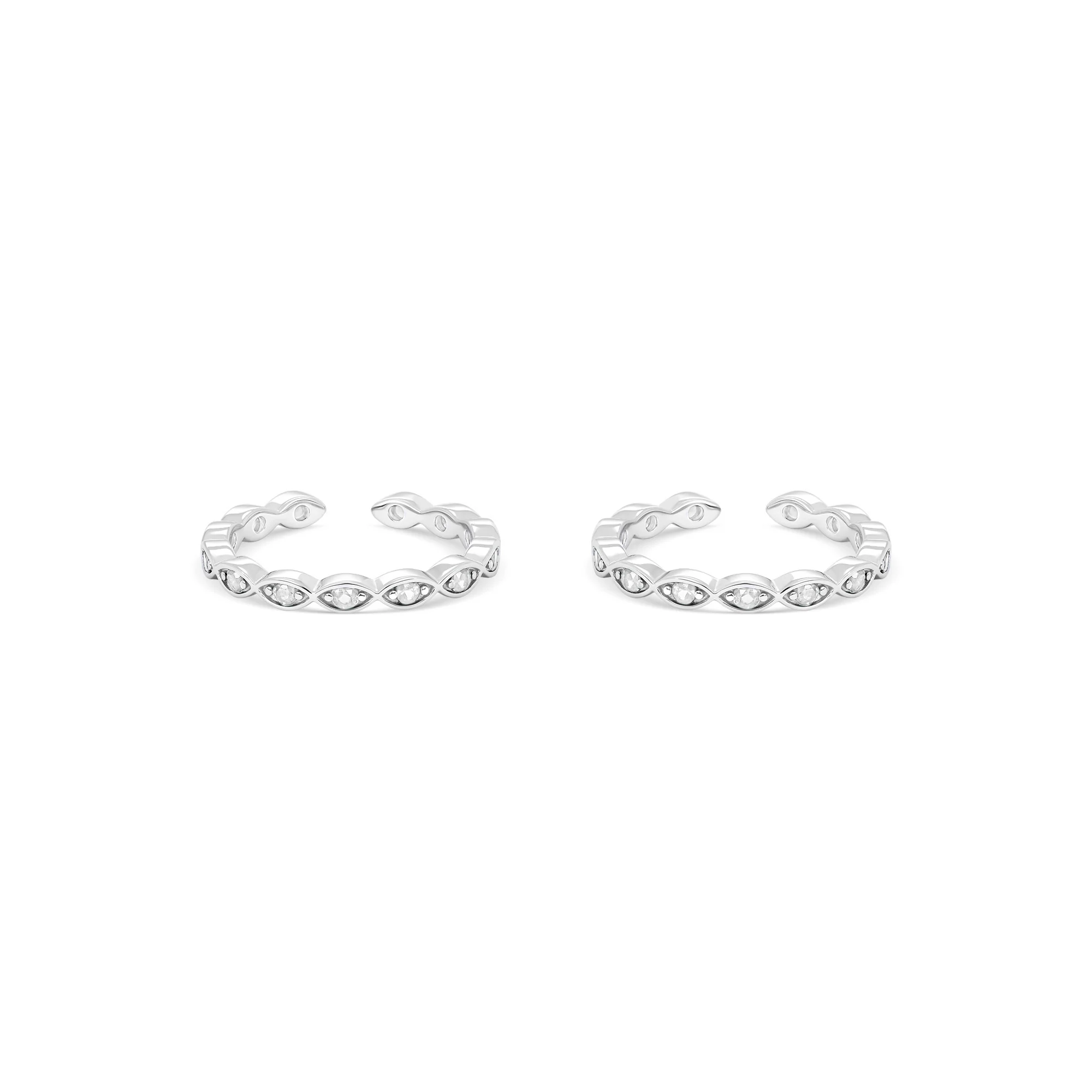Emerelle Silver Toe Ring - Image 13