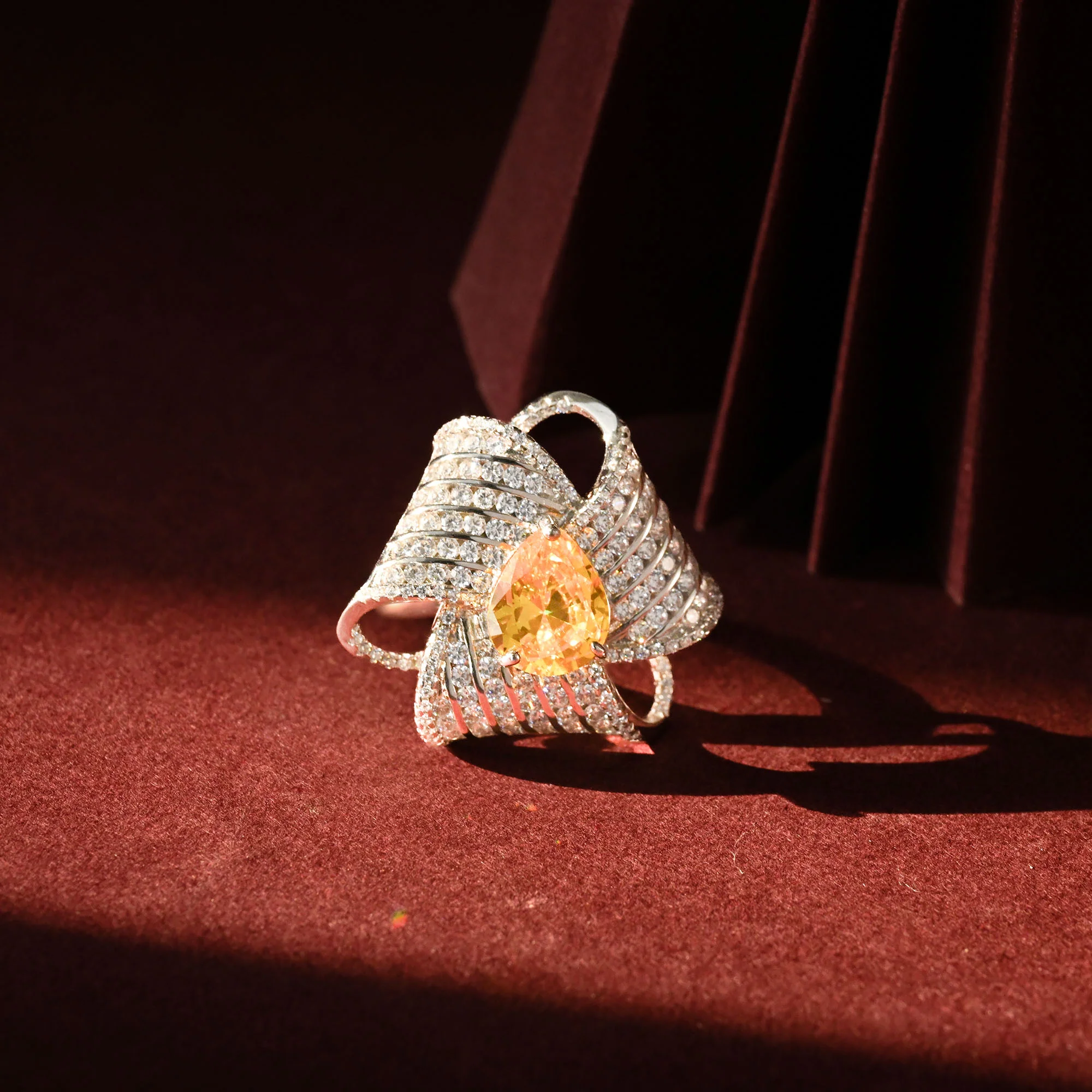 Eternal Flame Silver Ring - Image 2