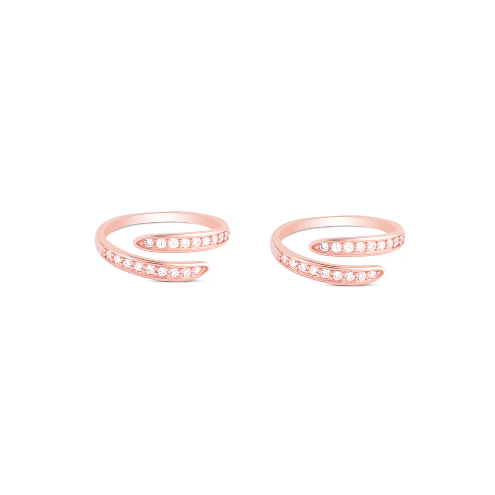 Gleam Curve Toe Ring - Image 2