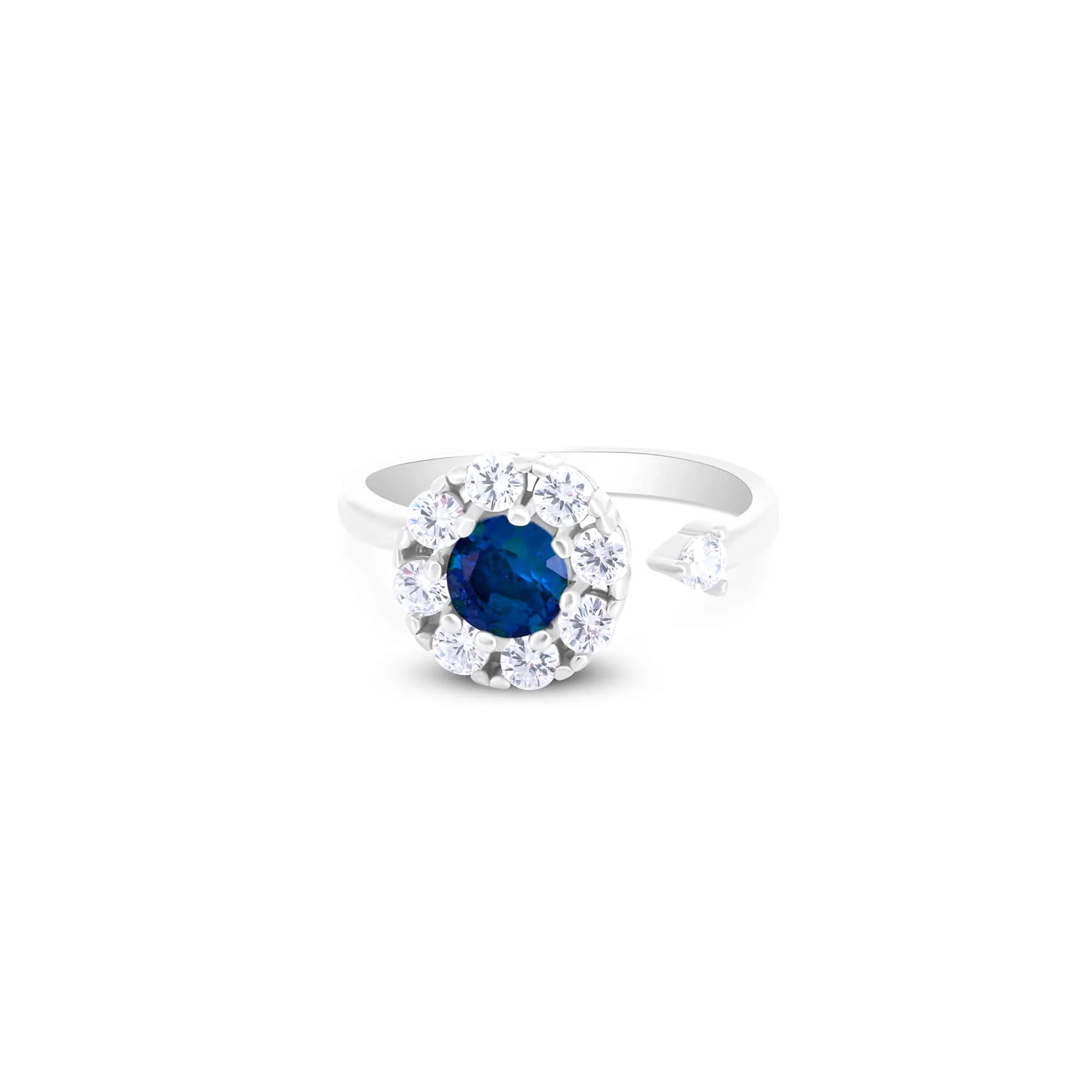 Harmony CZ Two Stone Ring - Image 9