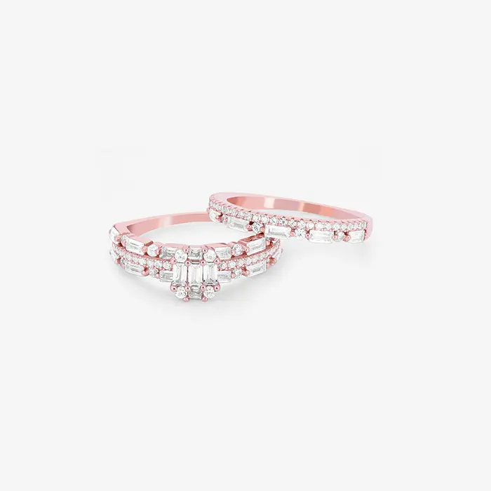 Harmony Sparkle Stack Rings - Image 6