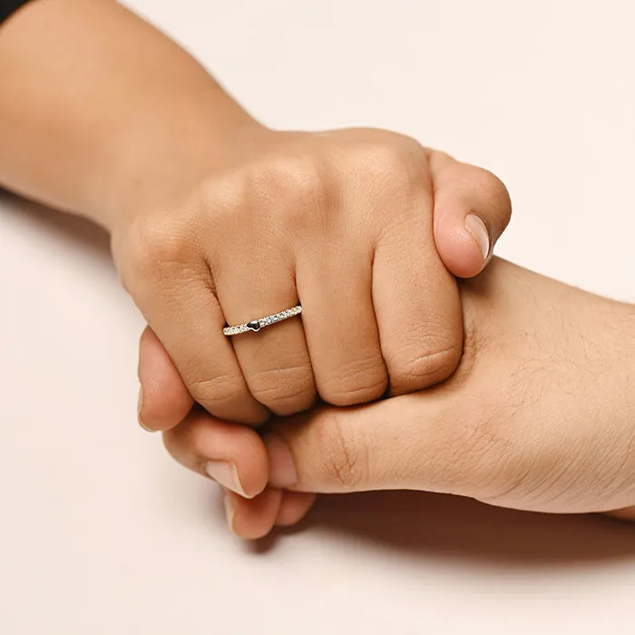Heartfelt Circle Ring - Image 6