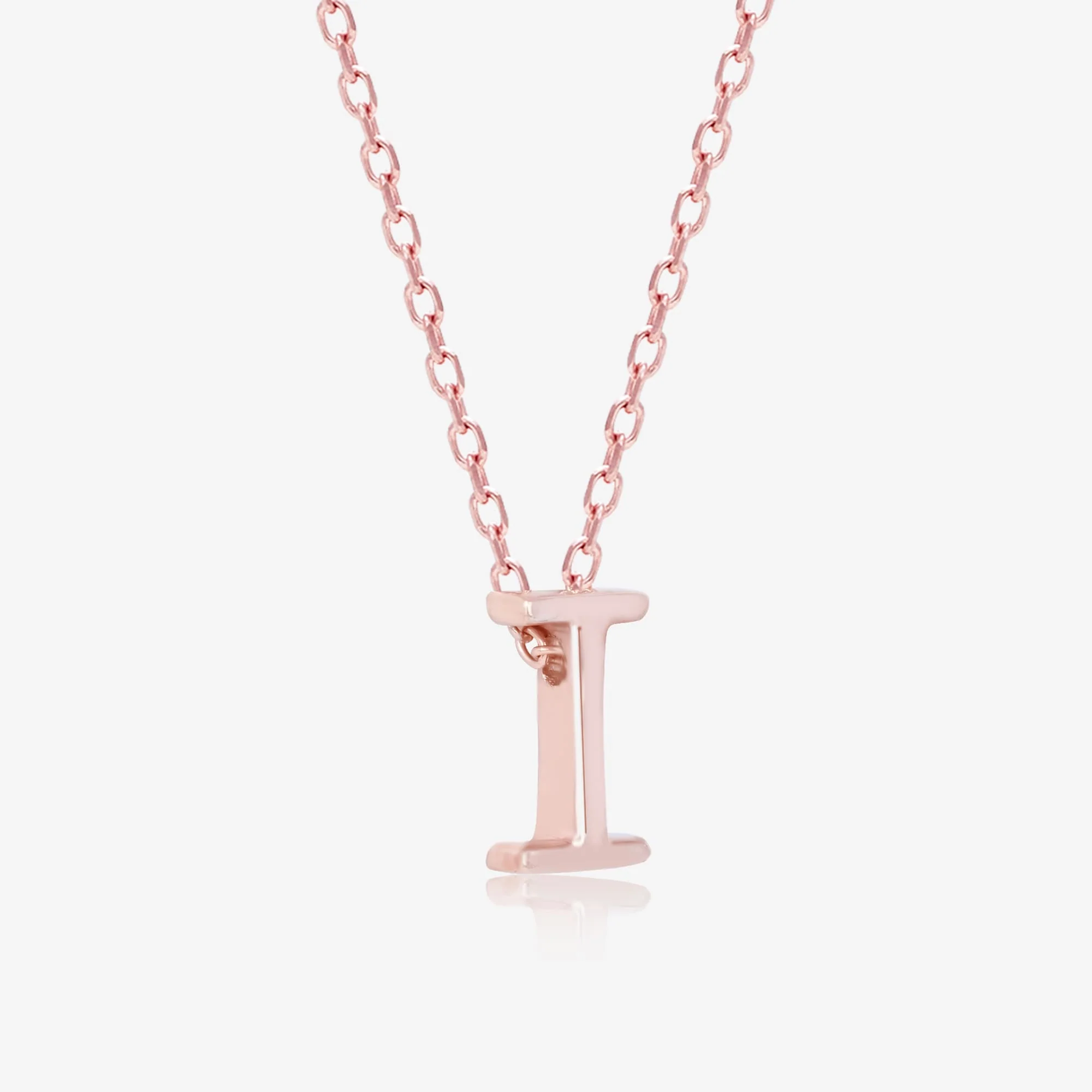 Infinite I Initial Necklace - Image 6