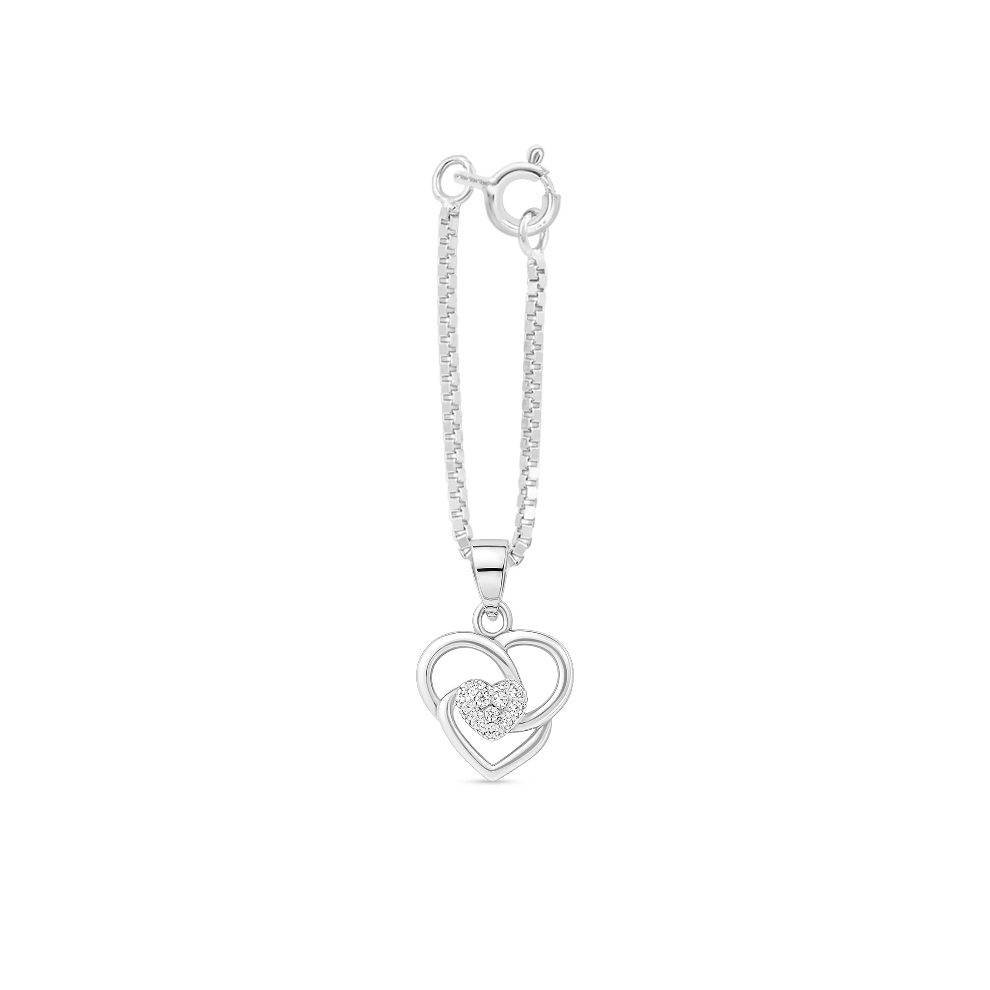 Interlocked Heart Charm - Image 2