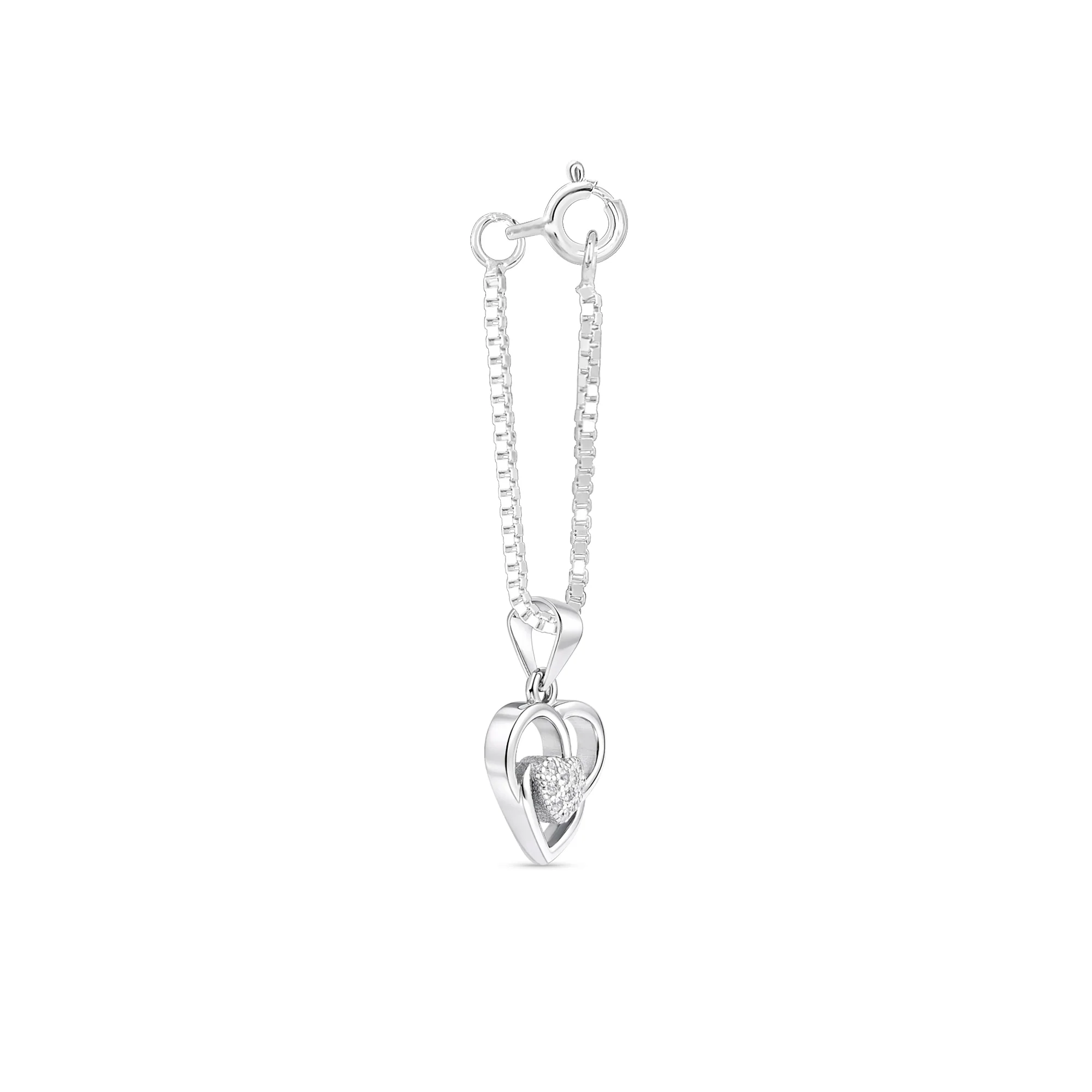 Interlocked Heart Charm - Image 4