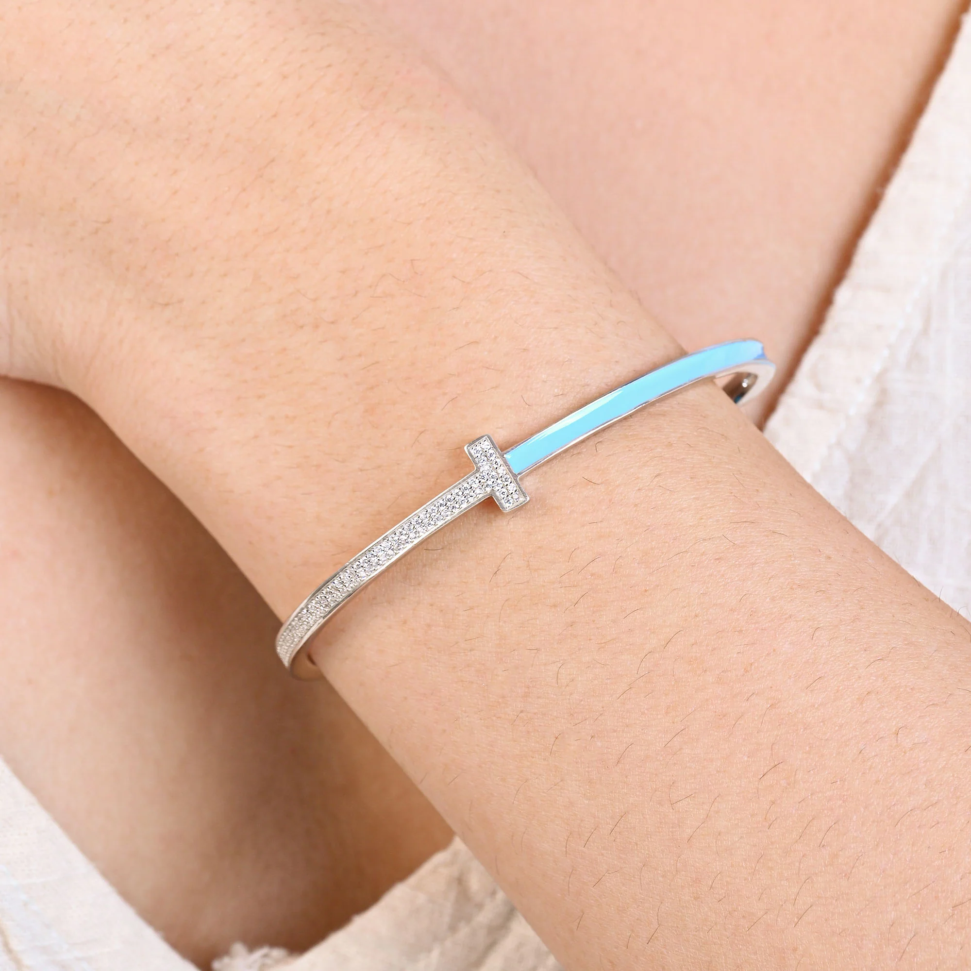 Link Luxe Silver Kada - Image 8