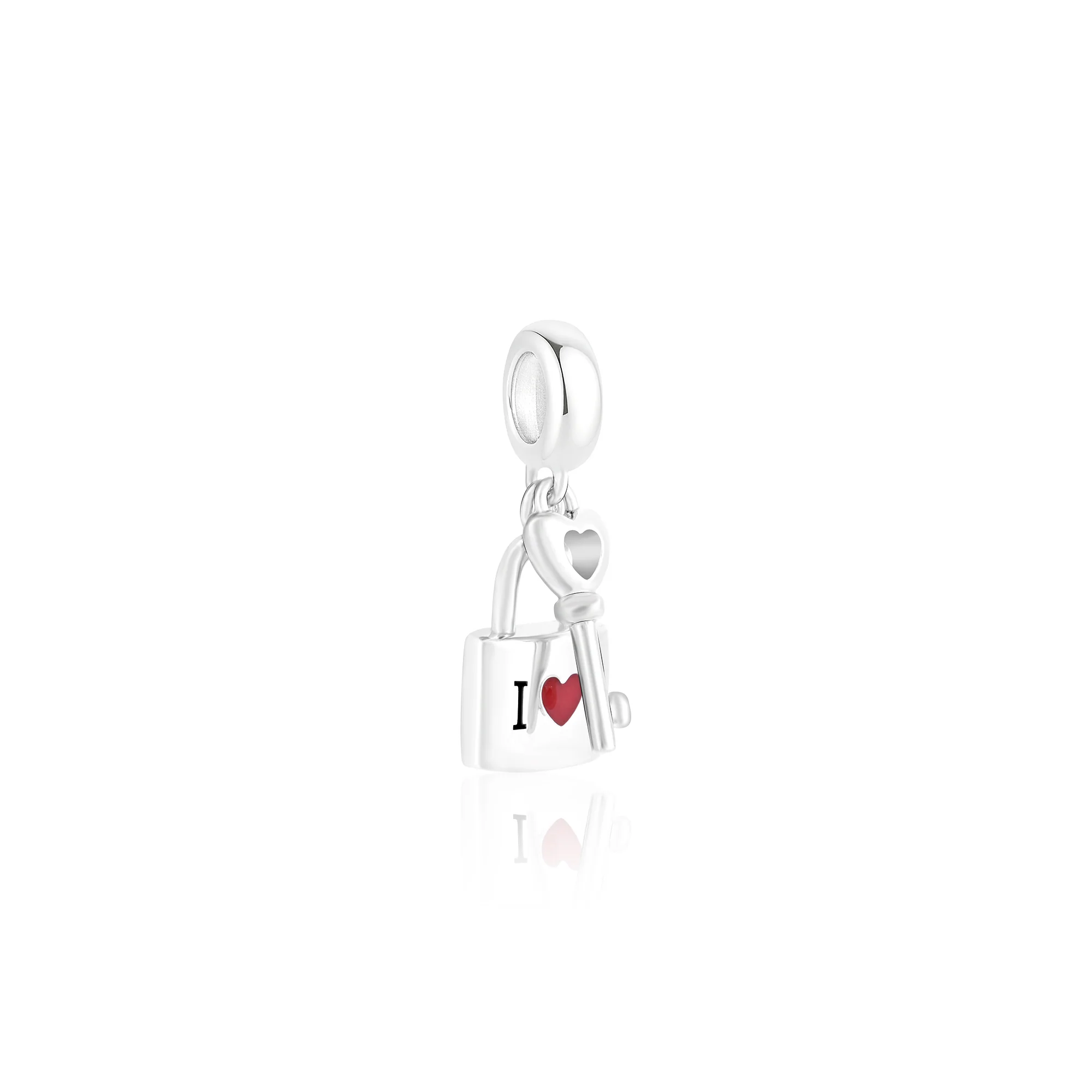 Love Lock & Key Pendant - Image 2