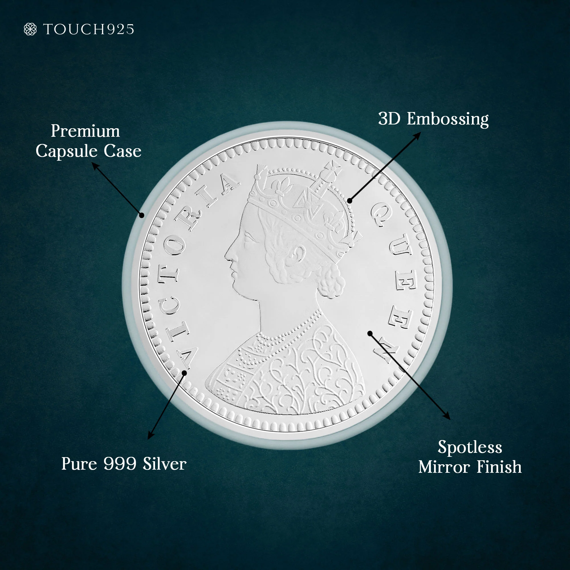 10-100g Queen Victoria Pure 999 Silver Coin - Image 22
