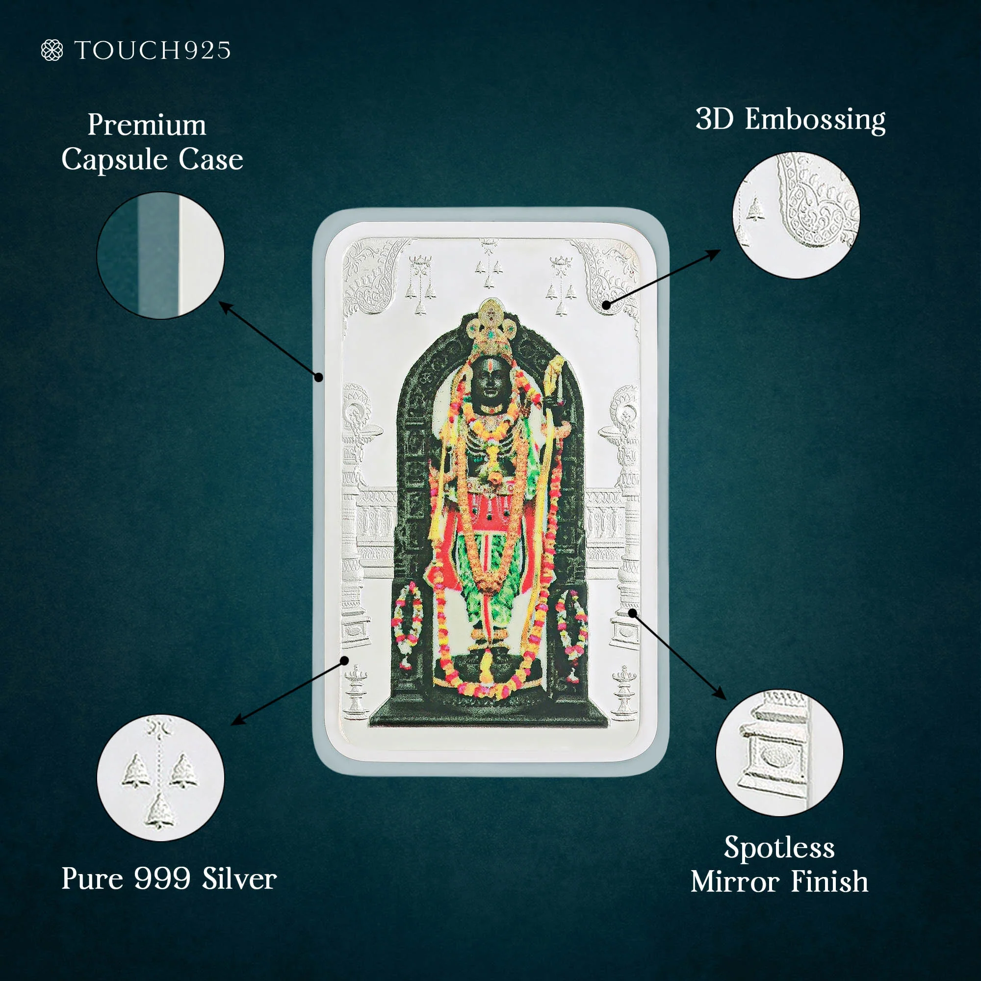 20g Ram Lalla Pure 999 Silver Coin - Image 4
