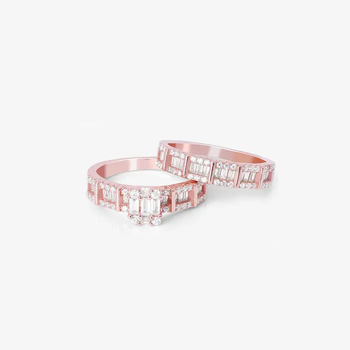 Radiant Allure Stack Rings - Image 2