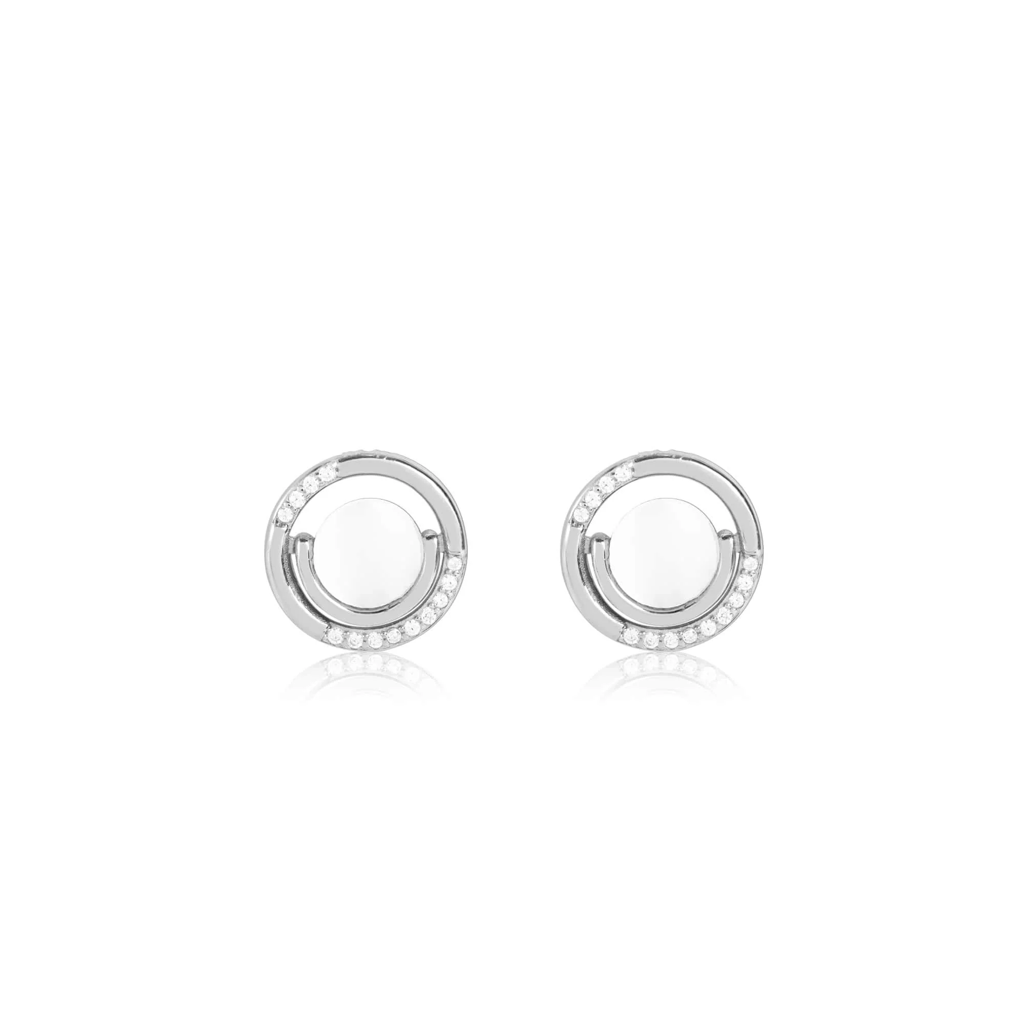 Radiant Circle Zirconia Pendant Set - Image 6