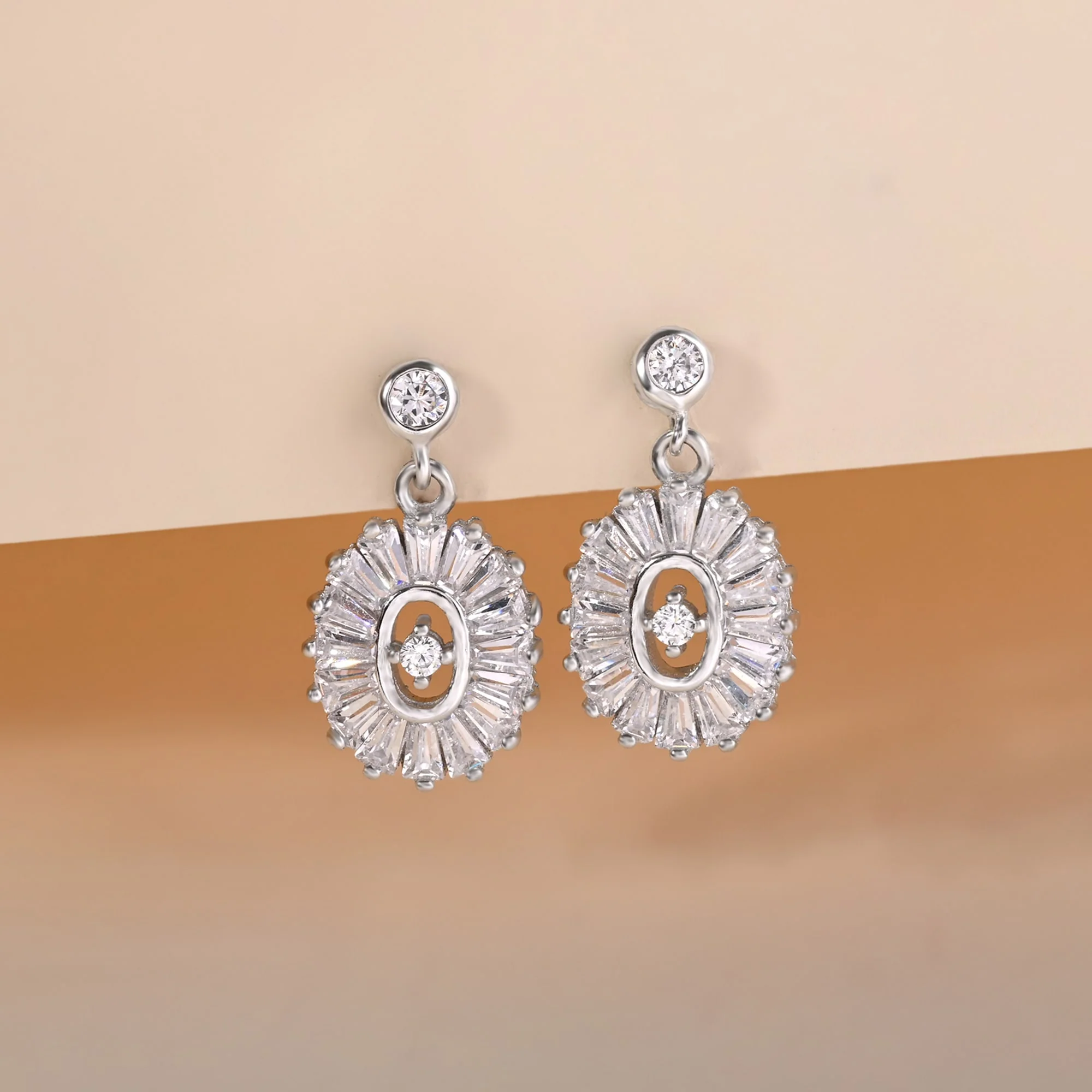 Radiant Oval Beads Earring - Image 3