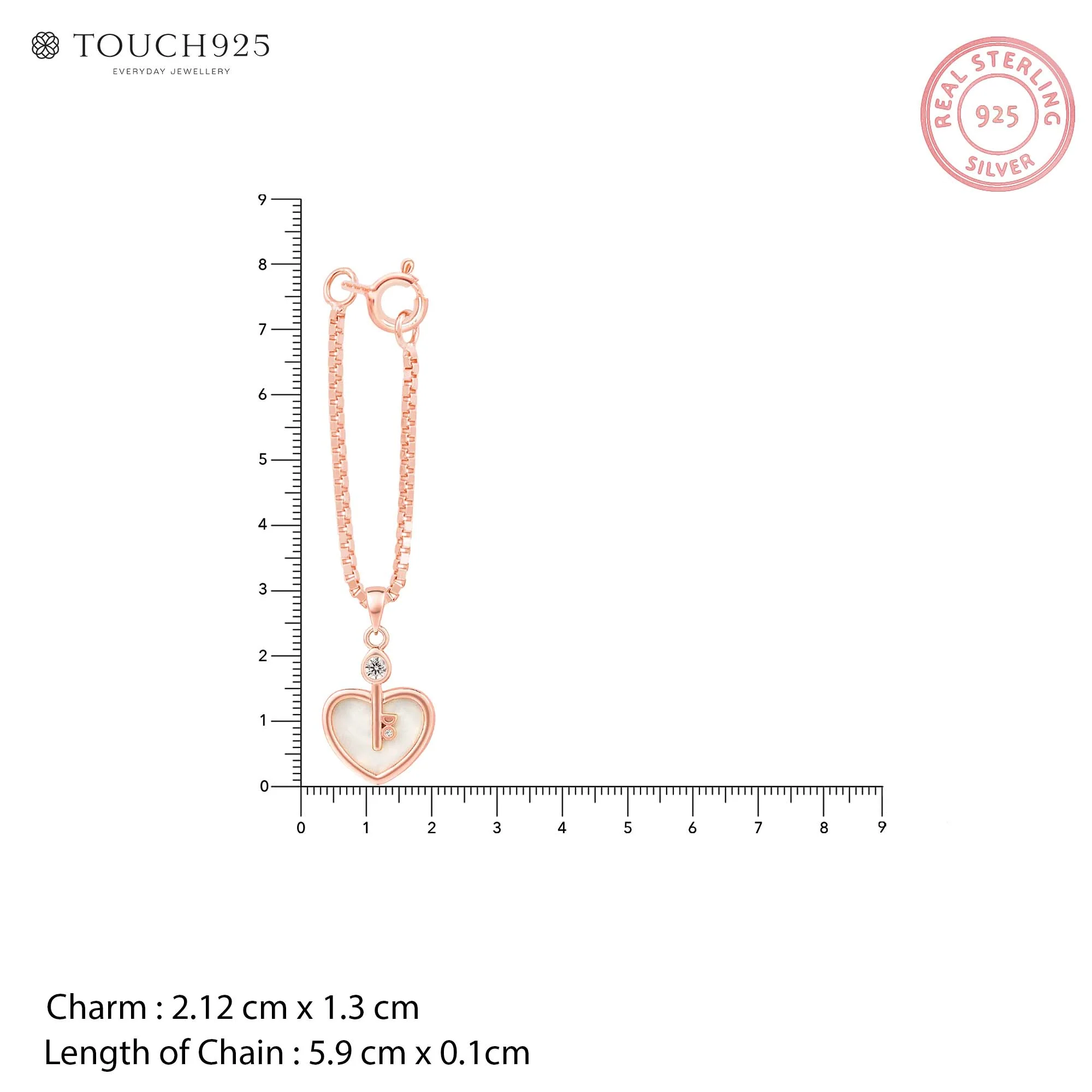 Secret Key Heart Charm - Image 5