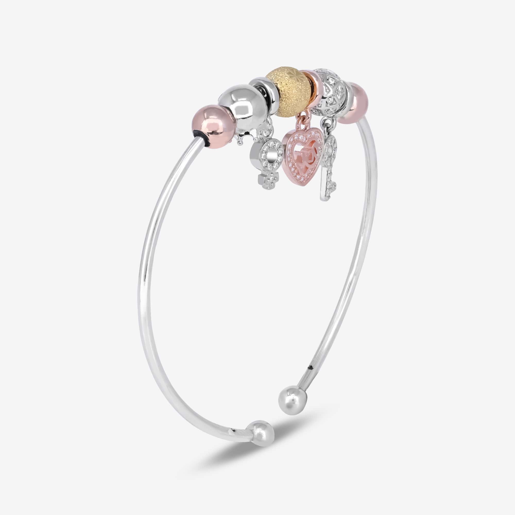 Silver Trinklet Charm Kada - Image 6