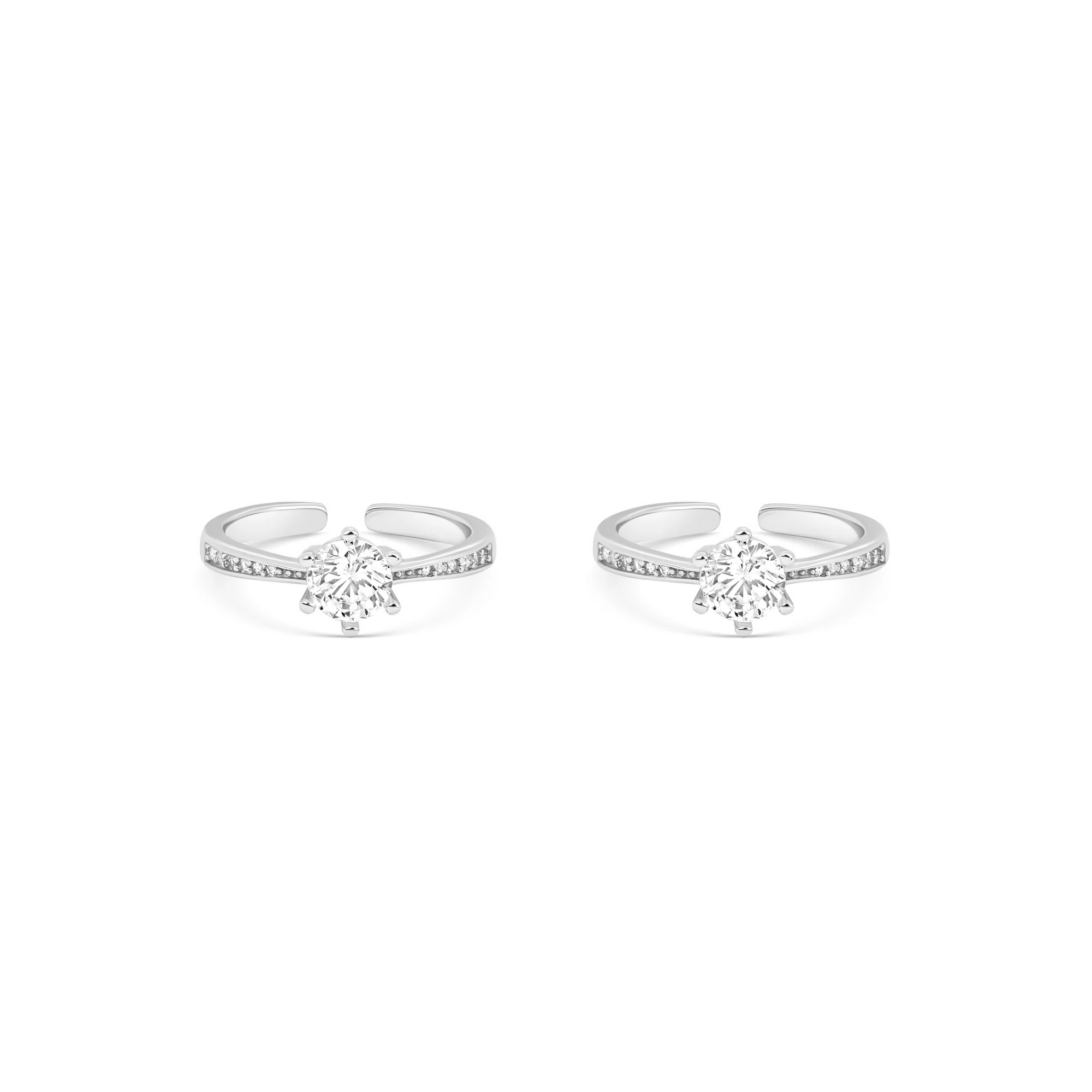 Solaira Silver Toe Ring - Image 9