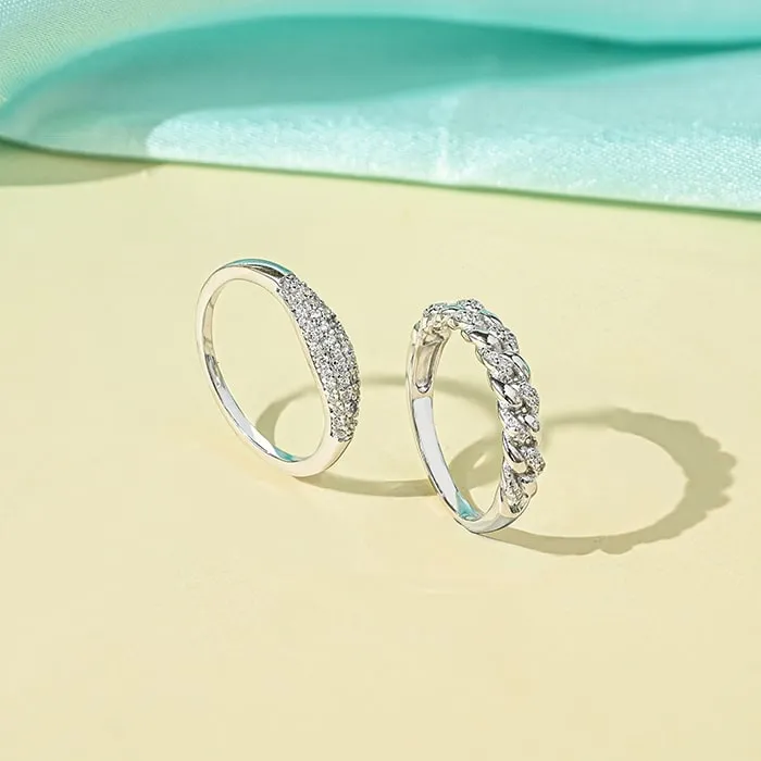 Sparkle Twist Rings - Image 3