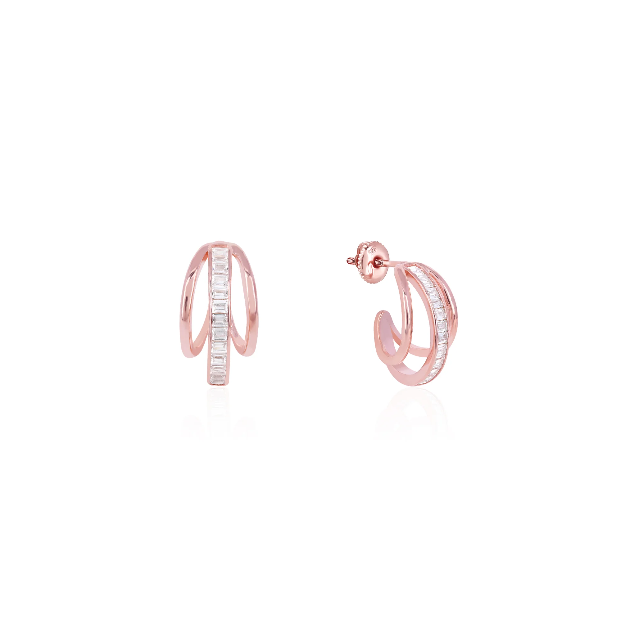 Structured Curvy Earring - Image 7