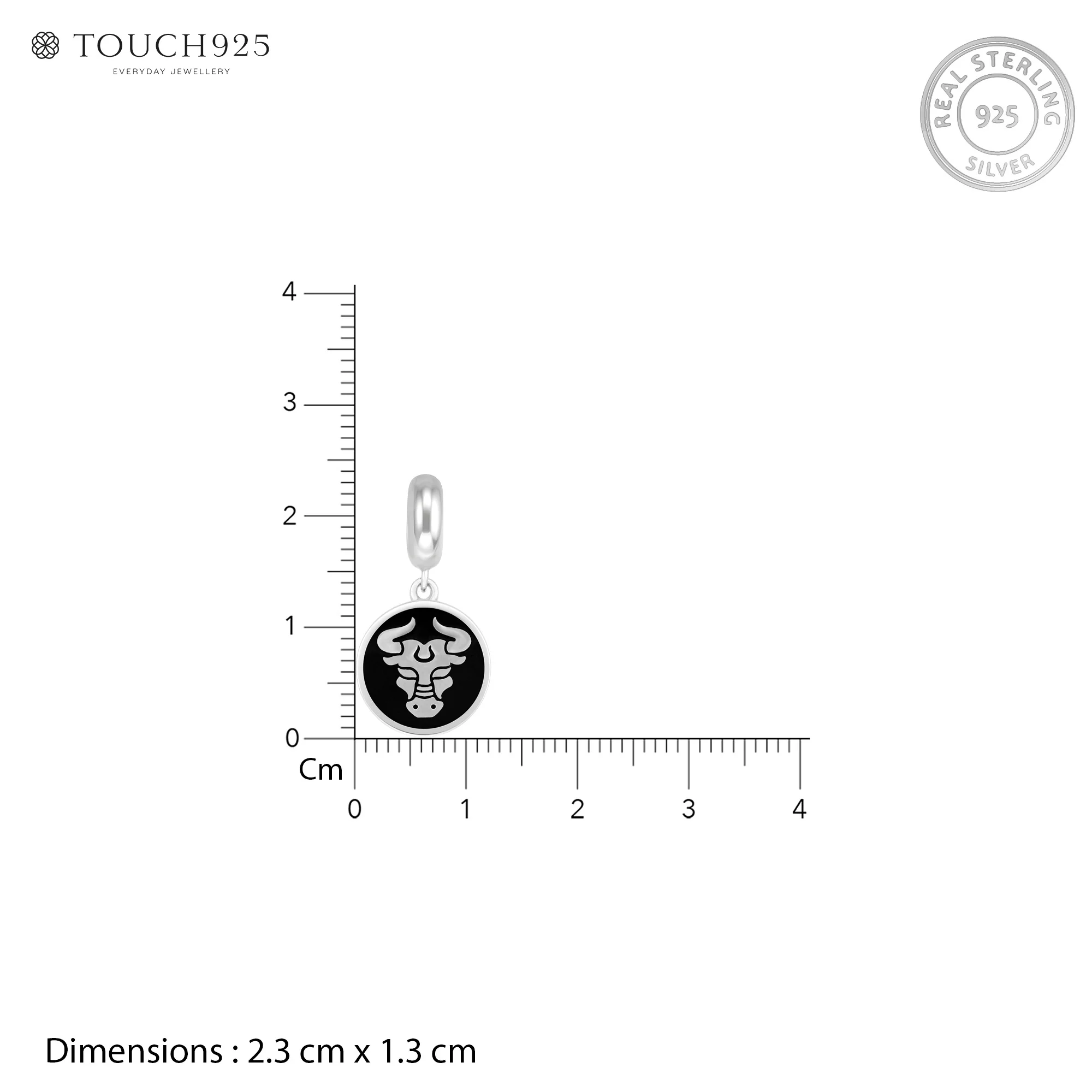 Taurus Zodiac Pendant - Image 5