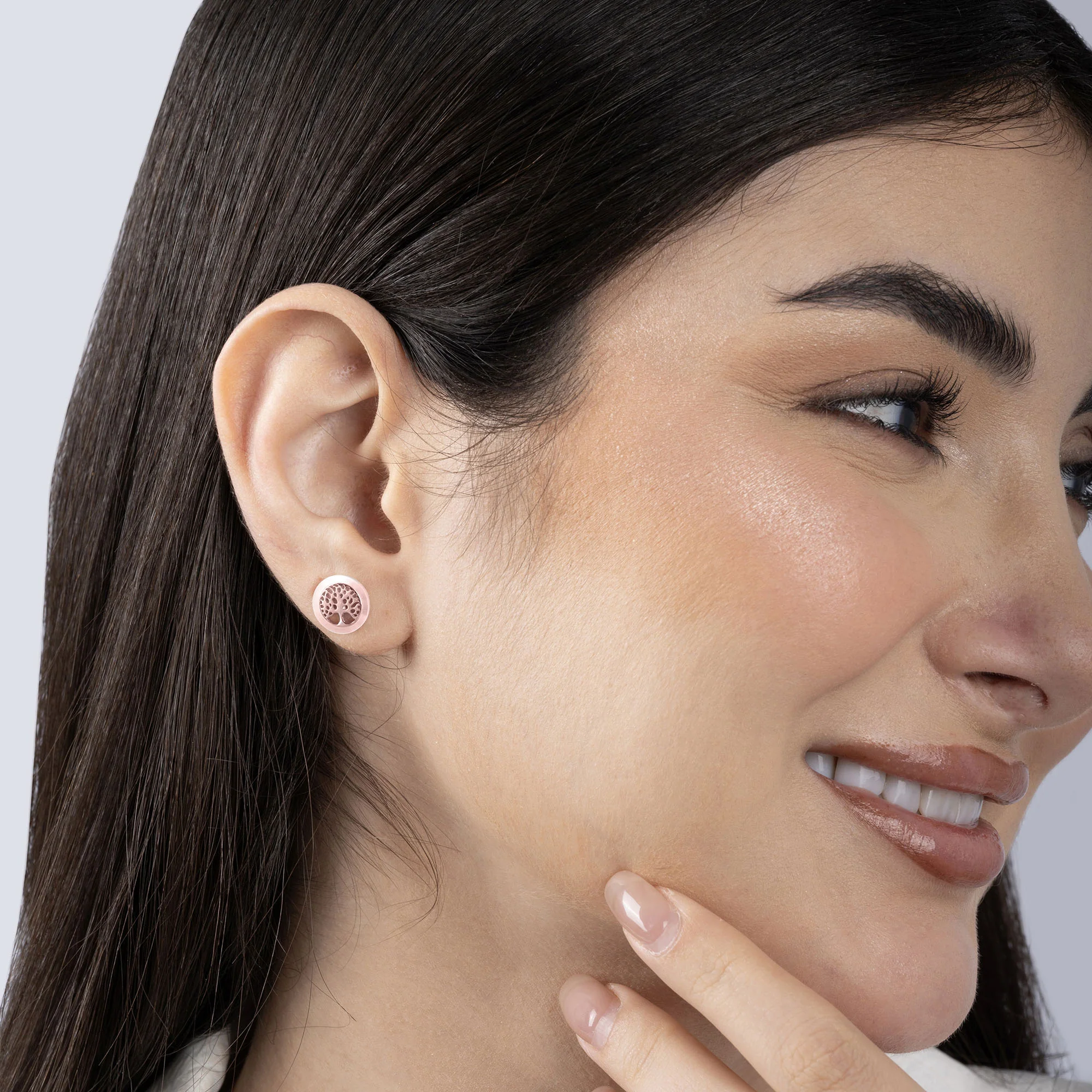 Tree of Life Silver Studs - Image 3