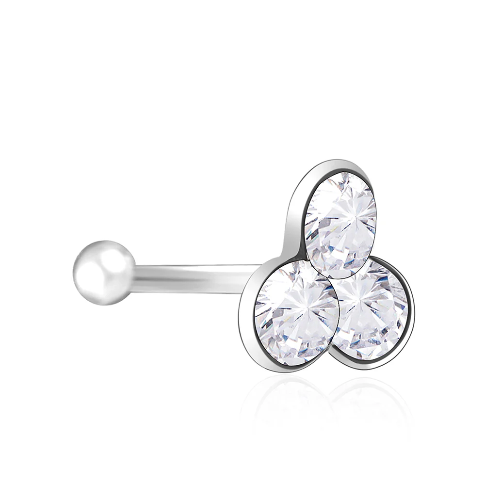 Tri Cluster Nose Pin - Image 2